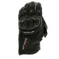 Wolf 2475 Kangaroo GT-S Sport Leather Motorcycle Motorbike Glove - Black